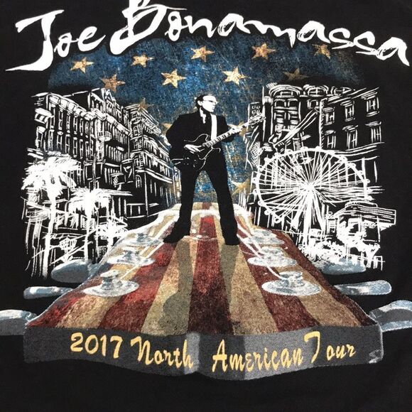 Joe Bonamassa 2017 Tour Shirt Size Large - Picture 7 of 11